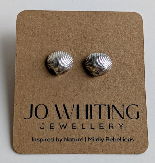 Silver Shell Studs