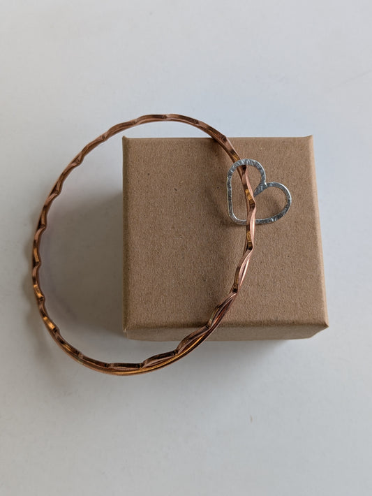 Paired Heart Bracelets