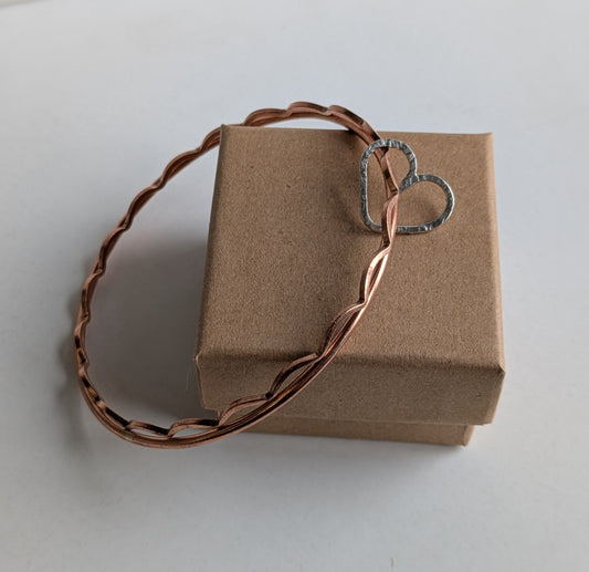 Paired Heart Bracelets